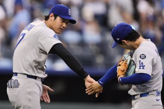 MLB》大谷連兩戰熄火 道奇藉左投奇兵打贏皇家系列賽