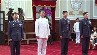  賴清德主持將官晉任授階   提「7月國家團結月」