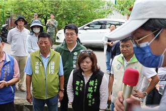 拼初選邱議瑩打治水政績牌  仁武十九灣滯洪池7／4動工