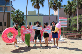 暑假最好玩 ! 麗寶樂園粉紅沙灘「Pink一夏」  會員免費升等海陸空3選2