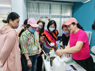 北市大安區新住民「趣味手工皂」班   創意發揮、手作療癒、啟動創業新契機