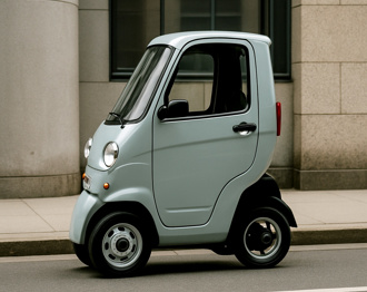 義大利男打造「全球最窄汽車」 車身僅50公分寬如枕頭