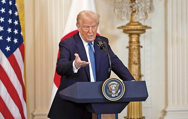 图为美国总统川普。（新华社）