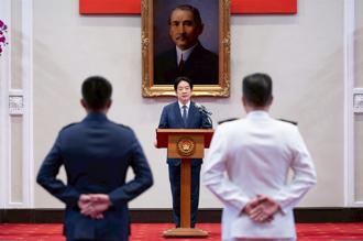 【主持將官晉任授階典禮】賴總統：以靈活、務實作為 建立可恃戰力