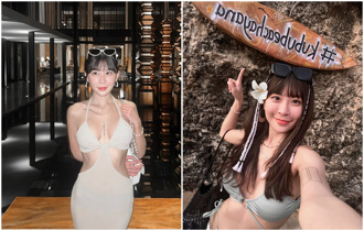 網美「仙塔律師」穿比基尼身材超有料！ 公開胸口刺青含義