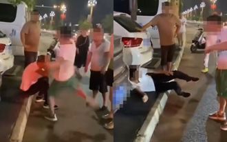 騙12歲少女「開房間」 陸武術教練遭眾人當街痛打