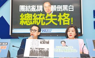 藍批總統失格 綠轟在野多數暴力