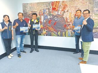 空拍學甲13庄 8千張影像上傳