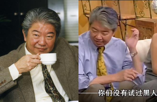 蔡瀾自曝曾與黑人女友交往。（圖／陳輝明攝；翻攝自微博）