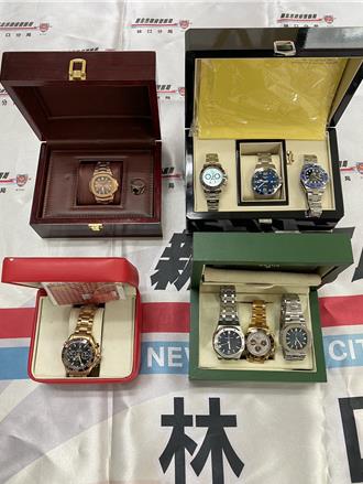 「雨衣怪盜」落網！林口警跨區尋回500萬名錶 起獲改造手槍、子彈