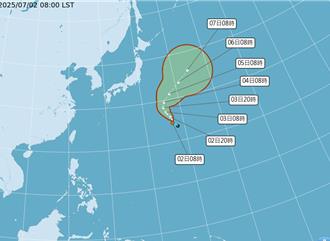 今年第3號颱風「木恩」將生成！路徑、對台影響曝光