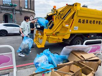 基隆定點收垃圾移位 通勤族崩潰：塞車、人車爭道超危險
