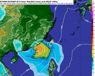 颱風將生成！1路徑進逼台灣 變天雨彈轟4天