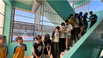 桃園東勢國小書香搬遷變接力 校園合作展新貌