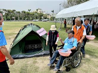 龍樹諒大災難預言倒數！清水區首辦戶外強震演練
