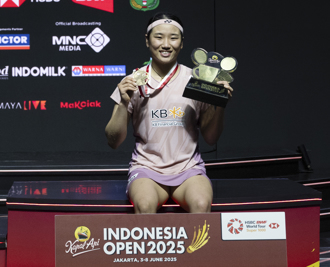 羽球》年薪破5千萬！安洗瑩拒李寧挖角 創南韓羽壇歷史新高