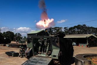 花防部戰車營迫砲射擊 展現支援效能