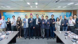 張善政接待株式會社日本設計 深化台日交流共塑桃園新願景