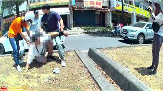 高雄警當街逮收水手夫妻檔   警還30萬給老翁還不信遇詐騙