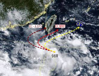 準「丹娜絲」就在家門口 周末變天 專家揭3可能路徑