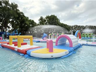 花蓮知卡宣親水公園大翻新 戲水季7／12開跑 