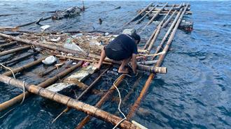 蚵架海廢漂流北部 基市府裝「這系統」確保航行安全