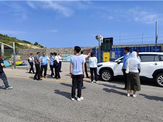 金門縣府聯手高檢署 強化料羅港邊境緝毒能量 嚴格門禁管制