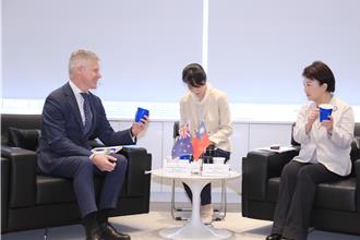 澳洲駐台代表拜會談能源  盧秀燕：具高度互補會加強合作