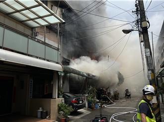 烏日民宅冒濃濃火煙！救出年約70歲婦 預防性送醫