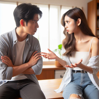 尪偷吃坦承：我錯了！ 挨告竟辯「是爸爸回的」遭打臉