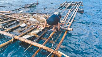 南部蚵棚北漂 基隆定位護船舶