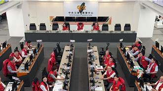 丹娜絲颱風發布海警 中央災害應變中心上午開設