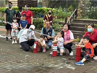 台中小小消防員體驗活動 培養孩子防災意識