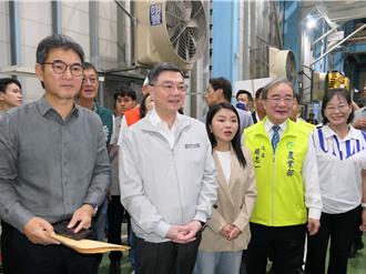 视察云林粮仓卓揆吁支持4100亿特别条例  确保食米供应无虞