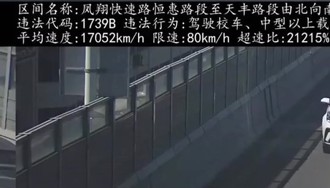 時速1.7萬公里？江蘇驚現「外星級」超速罰單 網笑：開人造衛星