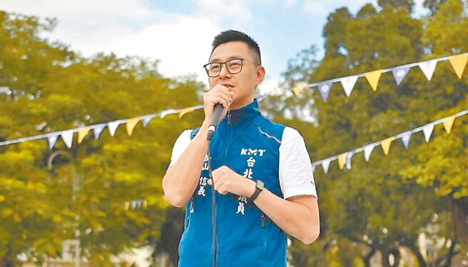 国民党台北市议员詹为元表示，自宅改造成私人仓储，如未严加管理恐有公安疑虑。（摘自詹为元脸书／丁上程台北传真）