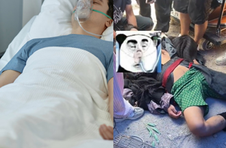 古裝男星拍戲驚傳「嘔吐、癱軟昏迷倒地」 搶救畫面震撼網