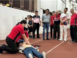 「全國義消體技能競賽」備戰起跑 議長親臨打氣贈訓練金