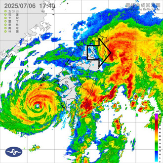 東北角雲團開轉！引丹娜絲登陸 吳聖宇曝劇本：恐取代颱風原中心