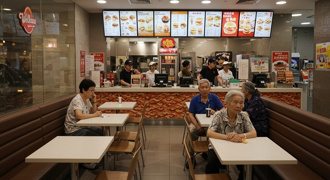 無恥老人霸佔速食店座位　蹭空調不點餐「趕也趕不走」