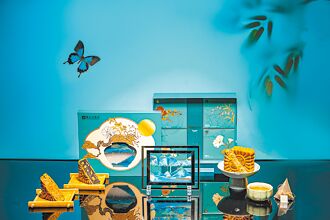 圓山中秋沙畫禮盒 融合永續