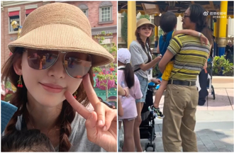 林志玲一家遊環球影城！AKIRA樂抱3歲兒玩遊戲 親子互動曝