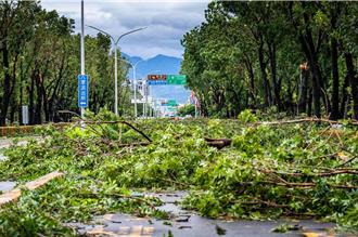 丹娜絲直撲！嘉義市受災嚴重 首伸援手的縣市長是他