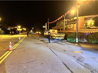 花蓮男深夜倒臥馬路上 慘遭車輛輾過傷重亡
