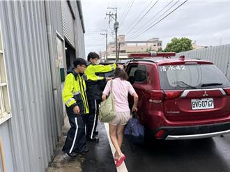 清水及沙鹿部分低窪民宅局部積水 中市府緊急撤離安置