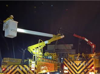 災損逾5億元  嘉縣還有11萬戶沒來電 拚2天內全數復電