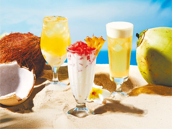 今年夏天最强的消暑饮品OOO「椰子浪一夏」三款冰凉椰子手摇即日上市（见图）。（Odd One Out提供）