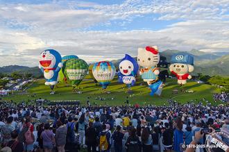 2025臺灣國際熱氣球嘉年華颱風攪局 風雨過後，不同「球星」將再度上場！