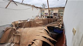 半夜睡夢中屋頂飛了！  雲林2獨老被強颱嚇醒