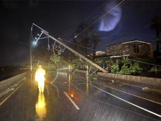 丹娜絲釀大規模停電 嘉義人哀嚎「沒電怎麼上班」 翁章梁曝考量